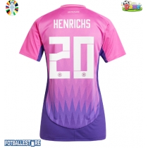 Tyskland Benjamin Henrichs #20 Bortedrakt Dame EM 2024 Kortermet